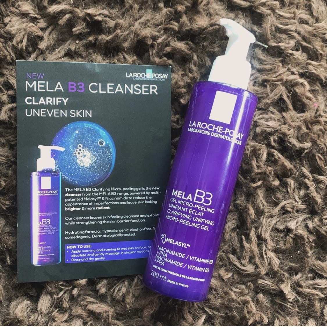 La Roche-Posay Mela B3 Facial Gel Cleanser with Melasyl and Niacinamide 200ml - review image