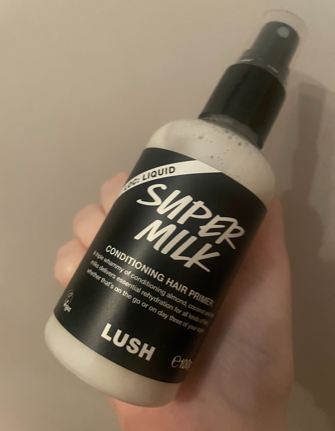 Super Milk Conditioning Hair Spray - review image