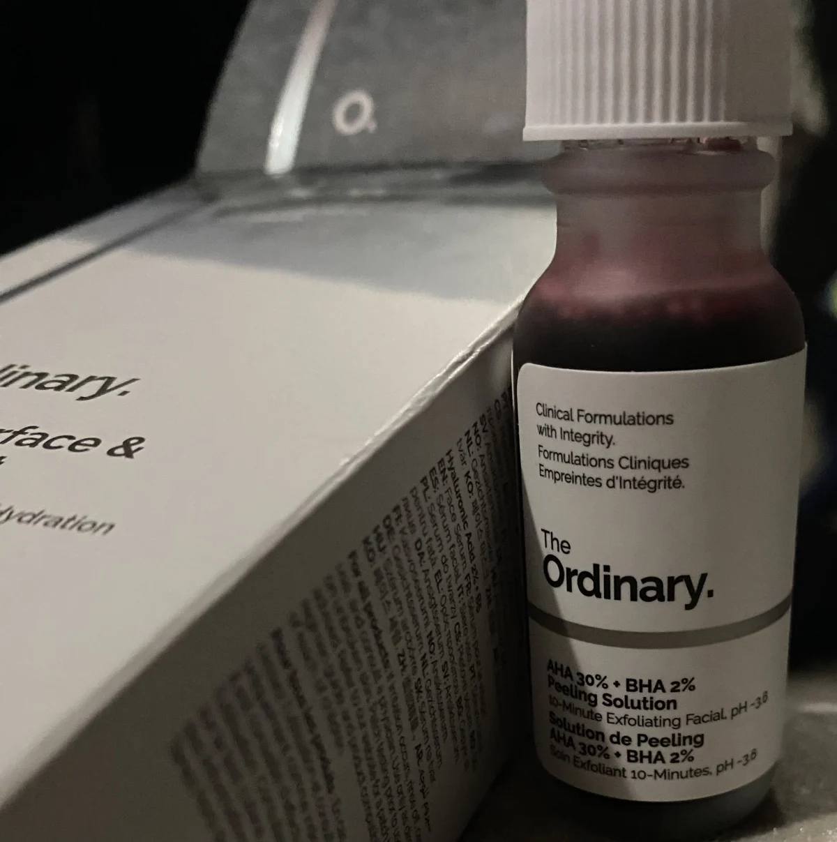 The Ordinary Even skin tone AHA 30% + BHA 2% Peeling Solution - review image