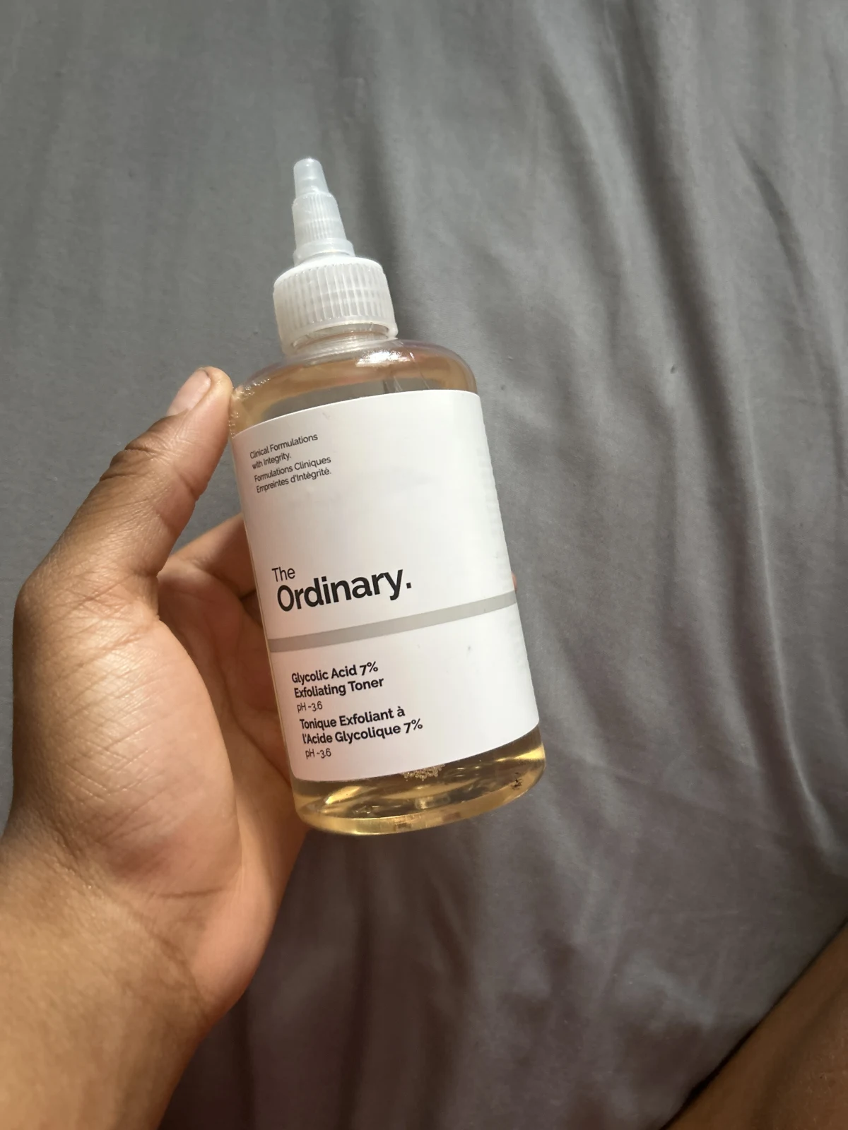 The Ordinary Even skin tone Glycolic Acid 7% Exfoliating Toner - review image