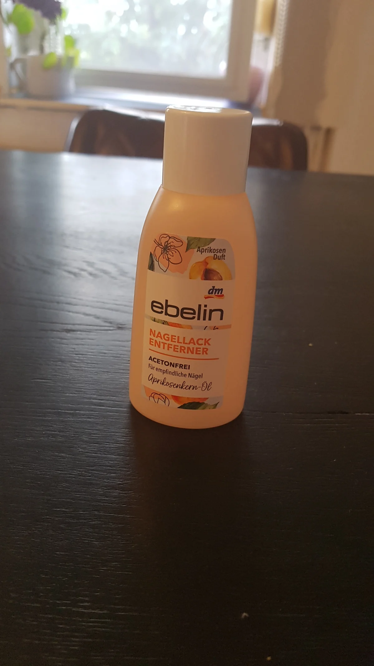 ebelin Nagellakremover acetonvrij Rose, 200 ml - review image