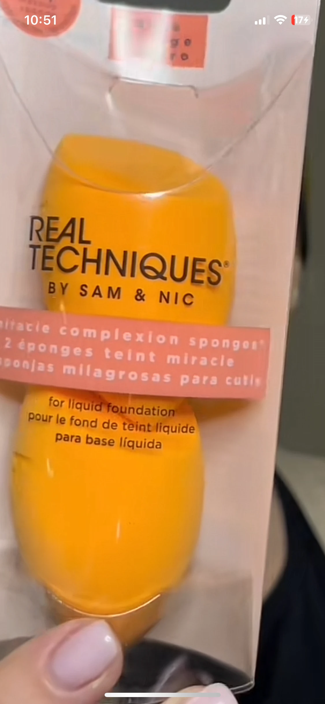 Real Techniques Miracle Complexion Sponge - review image