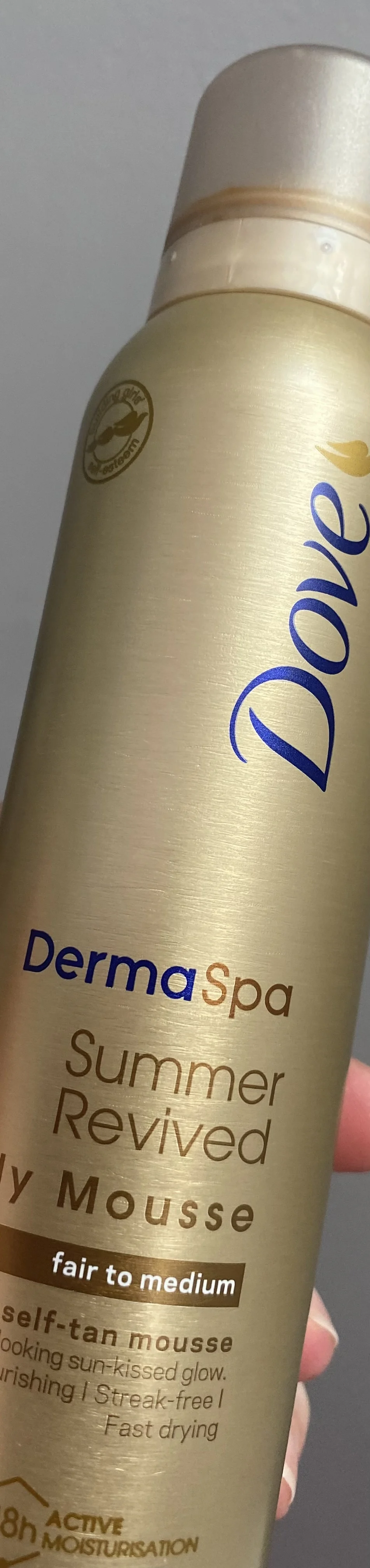 Dove Derma Spa Tanning Body Mousse - Summer Revived Dark - 6 x 150 ml - review image