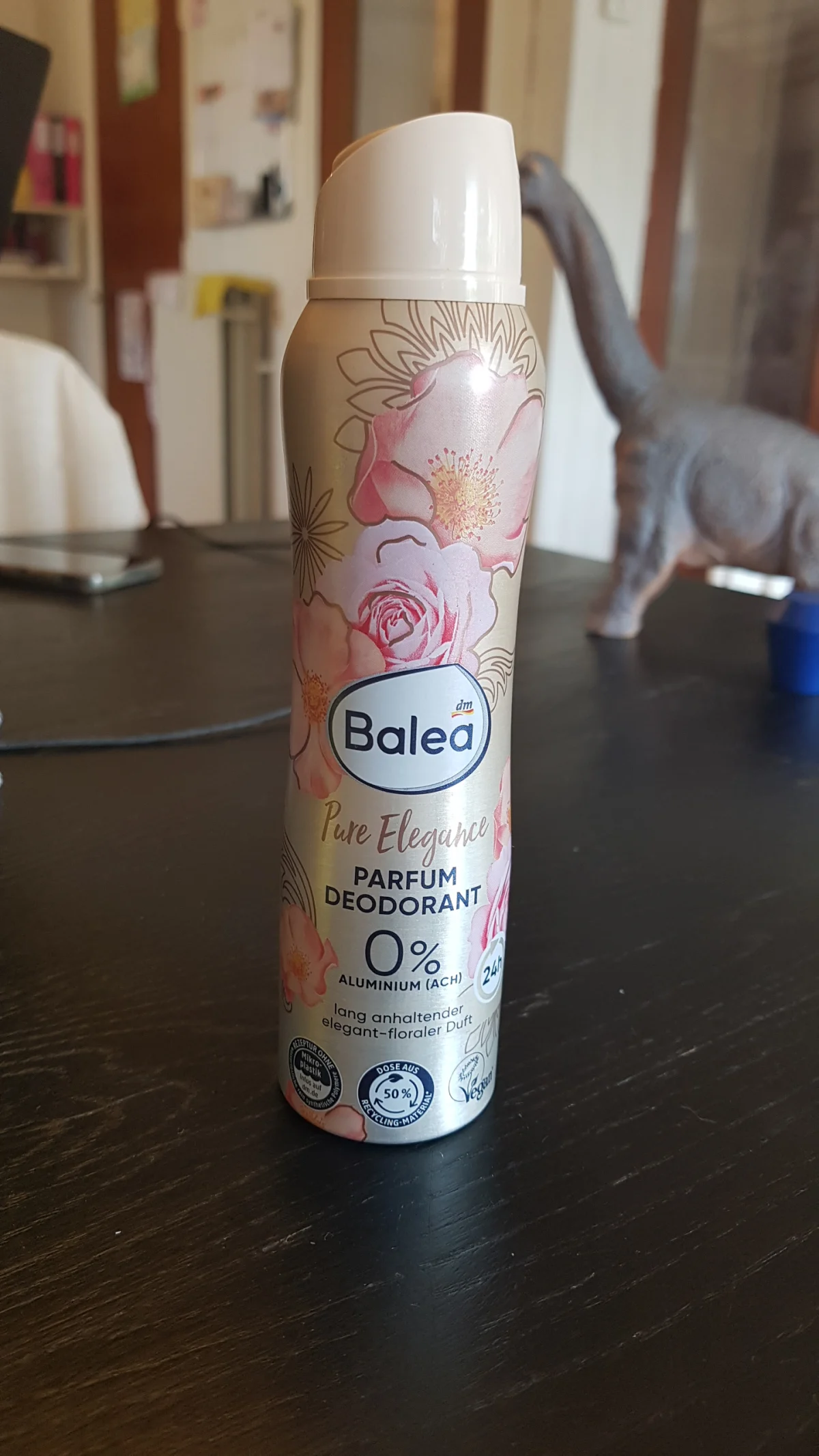 Balea Deospray Parfum Deodorant Pure Elegance, 150 ml - review image