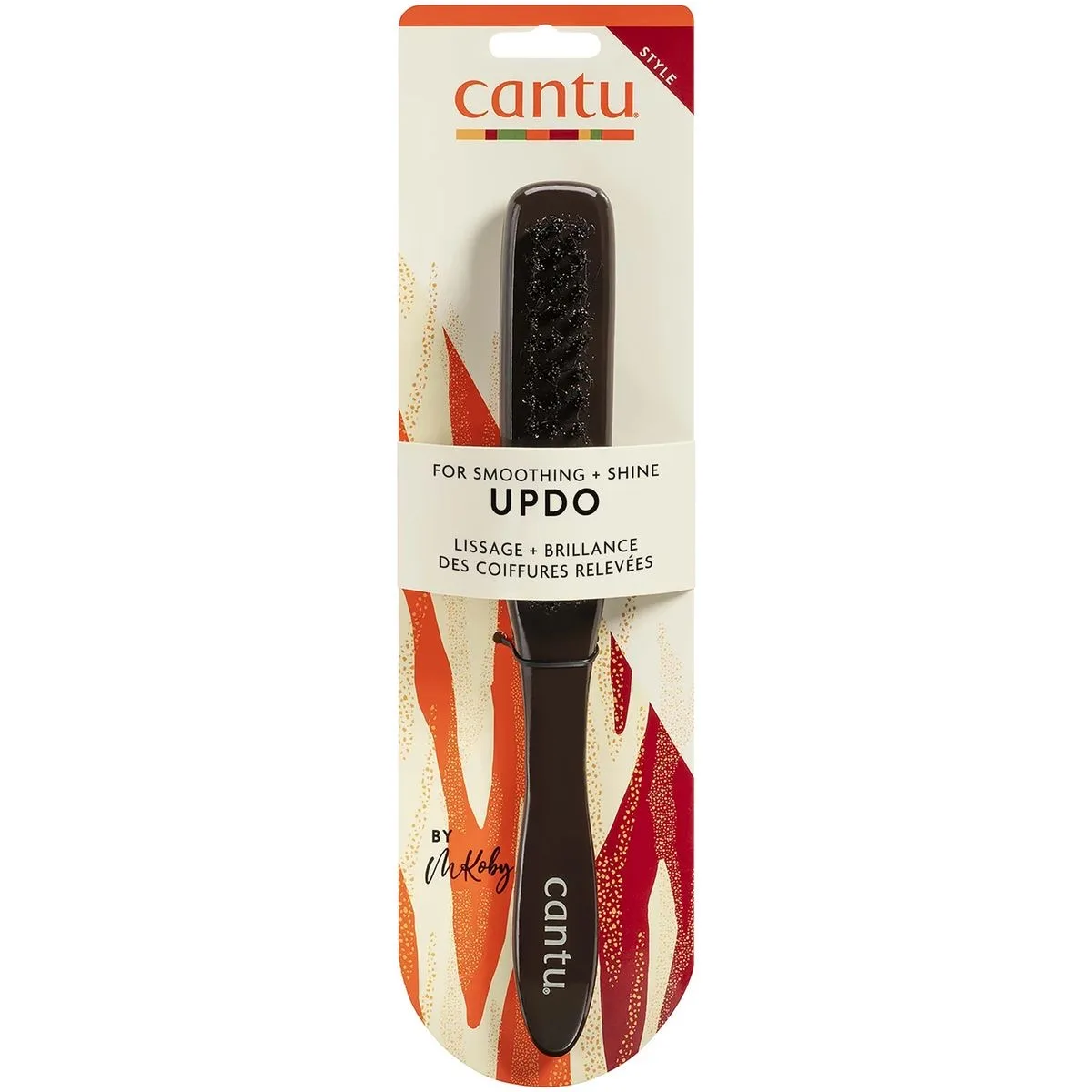 Cantu Up do Natural Bristle Brush - Haarborstel voor krullend, stug, afro haar of dik haar - review image