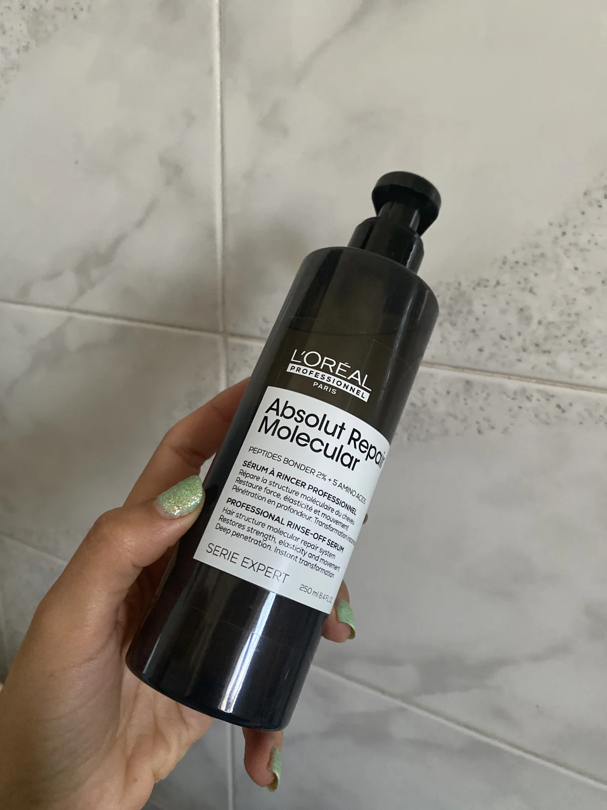 L'Oréal Professionnel Absolut Repair Molecular Hair Rinse-Off Serum 250ml - review image