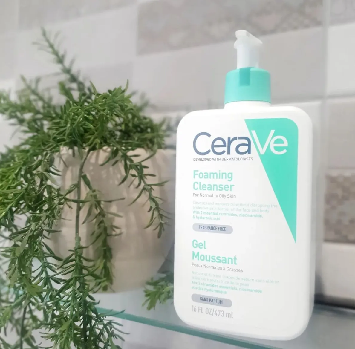 CeraVe Foaming Cleanser w/Pump - review image