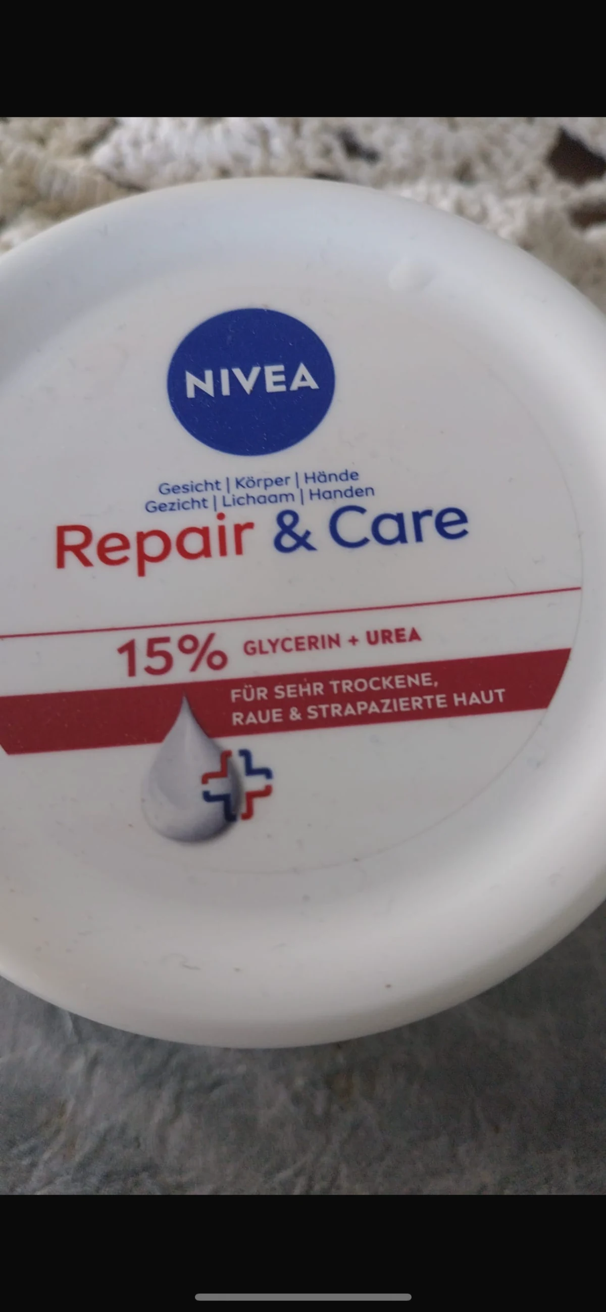 Repair & Care Crème 15% GLYCERIN + UREA 400ml - review image