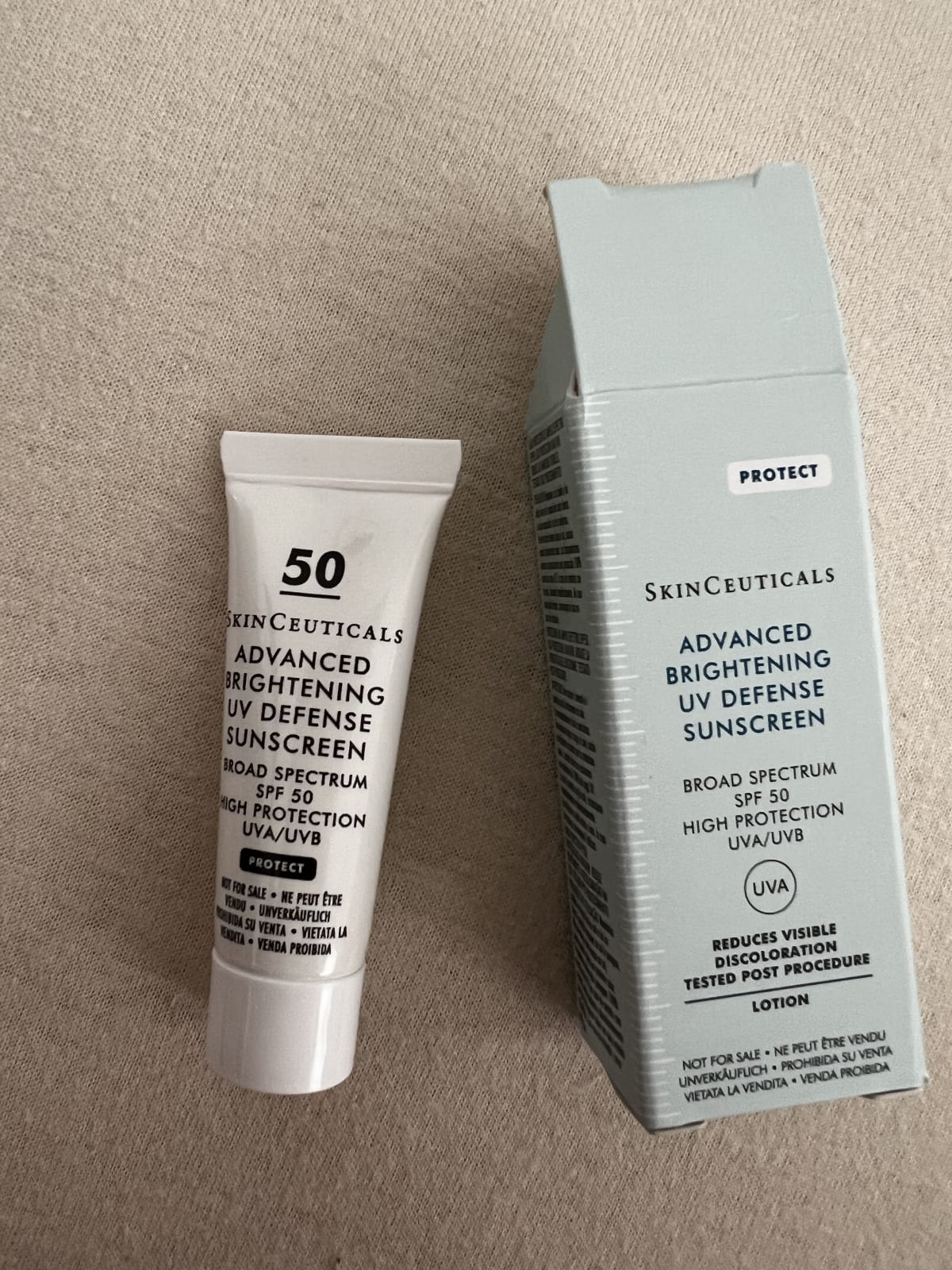 Advanced Brightening UV Defense SPF50 - review image