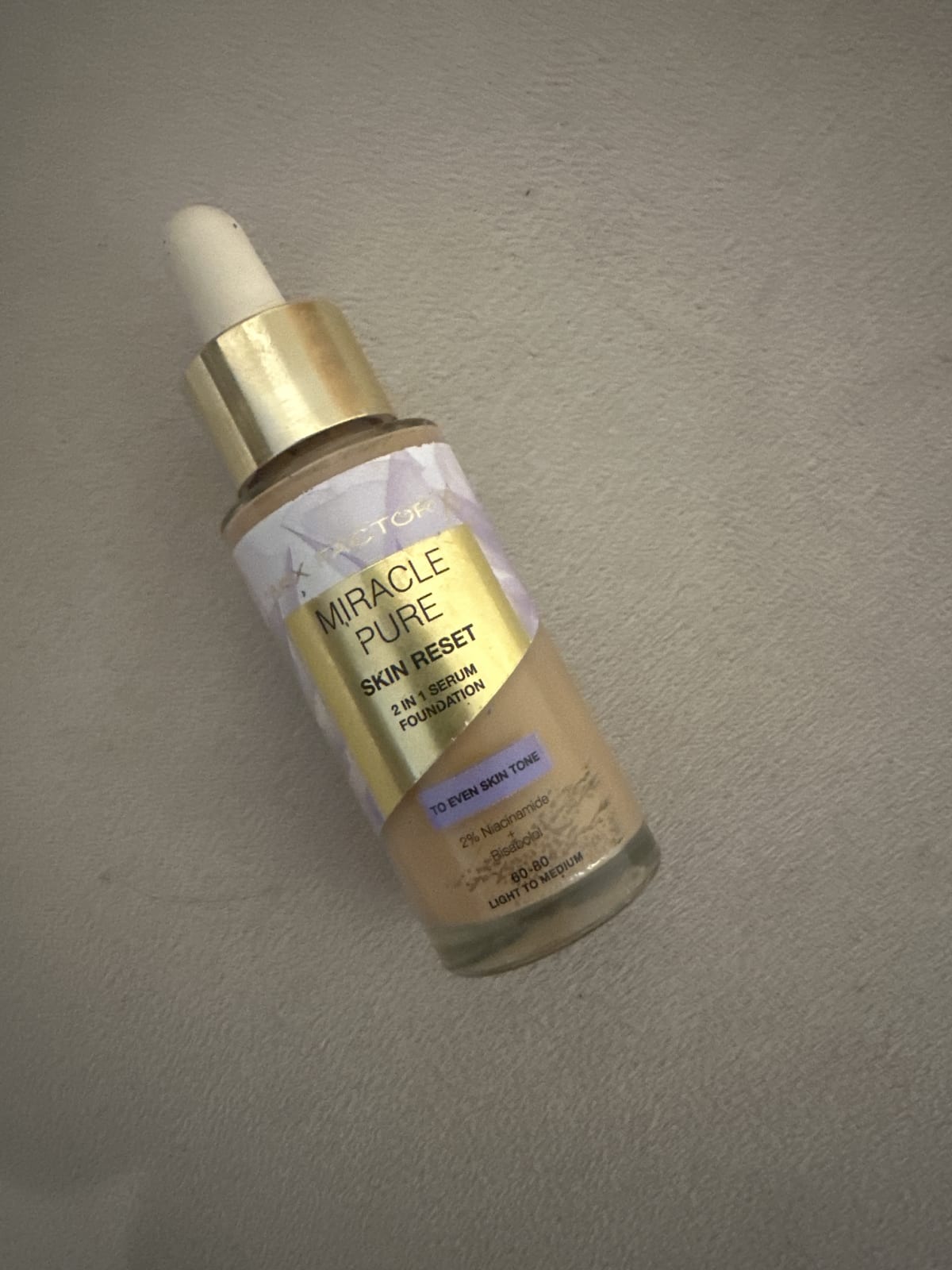 Miracle Pure Serum Foundation - review image