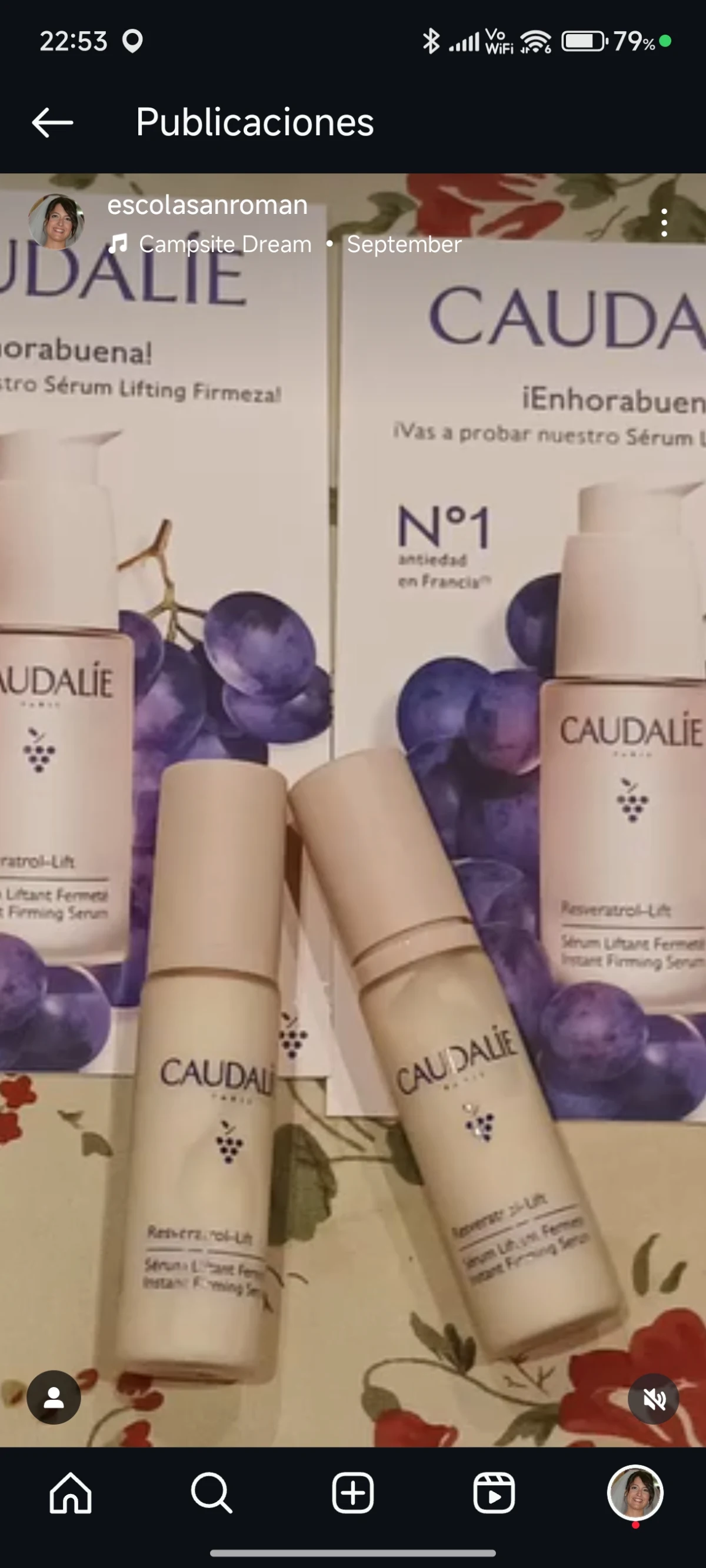 Caudalie Resveratrol Lift Firming Serum 30ml - review image