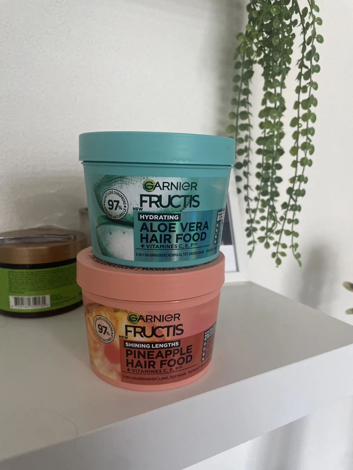 Garnier Fructis Hairfood Aloé - Masque 390ML - review image