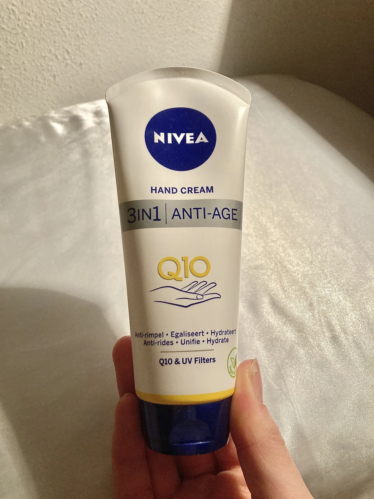 Nivea Handcreme 3 in 1 Q10 Anti Age - 100 ml - before review image