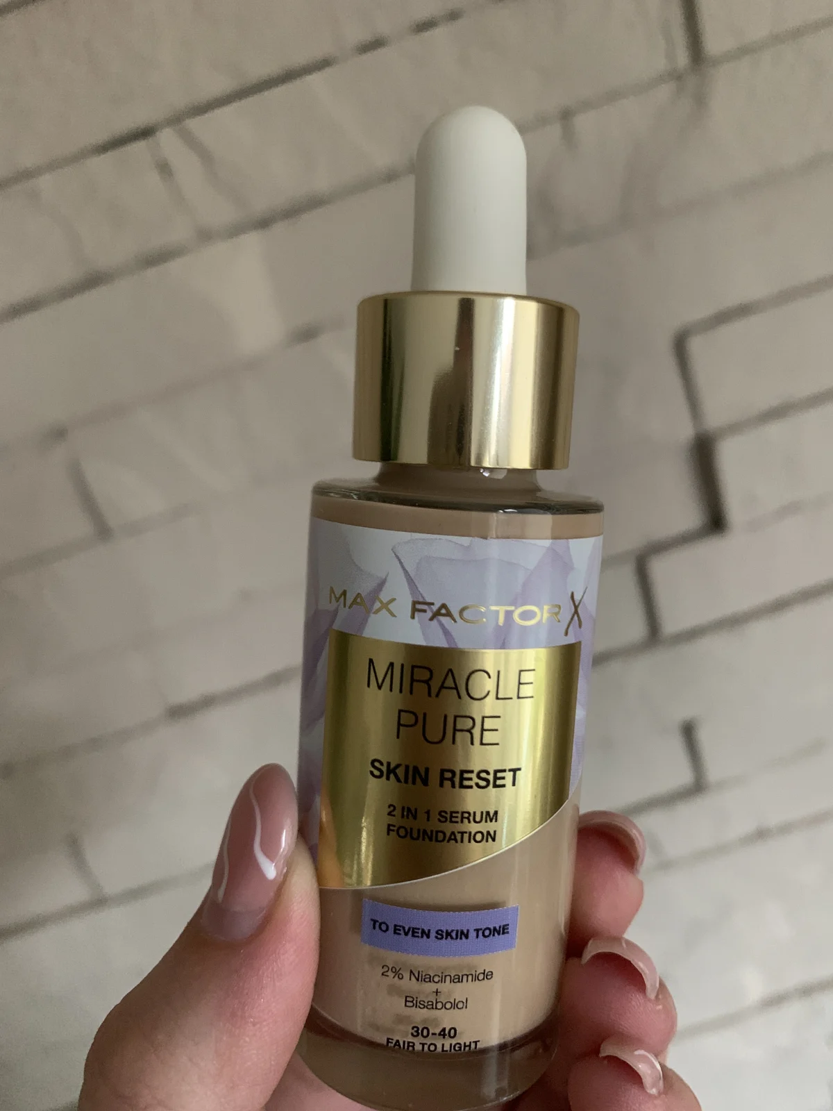 Miracle Pure Serum Foundation - review image