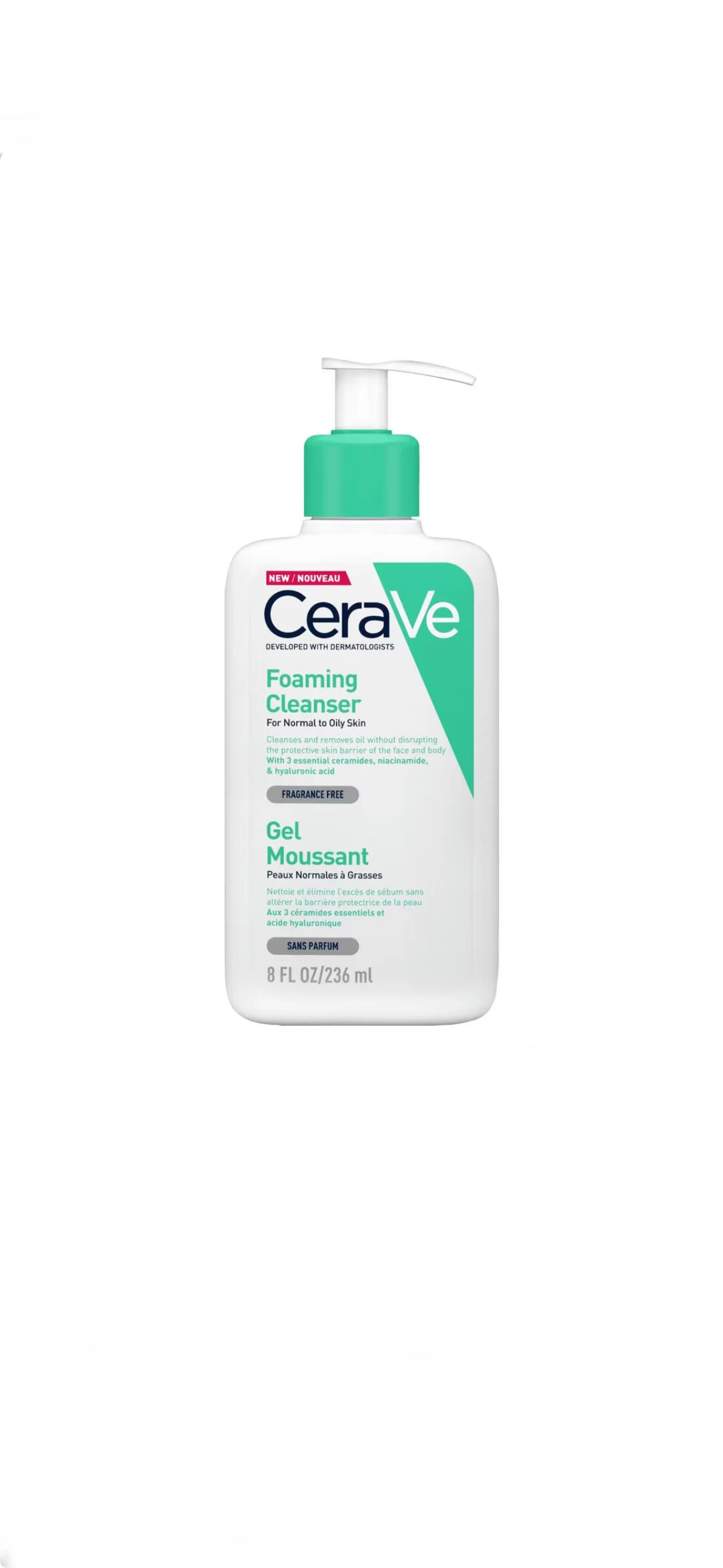 CeraVe Foaming Cleanser w/Pump - review image