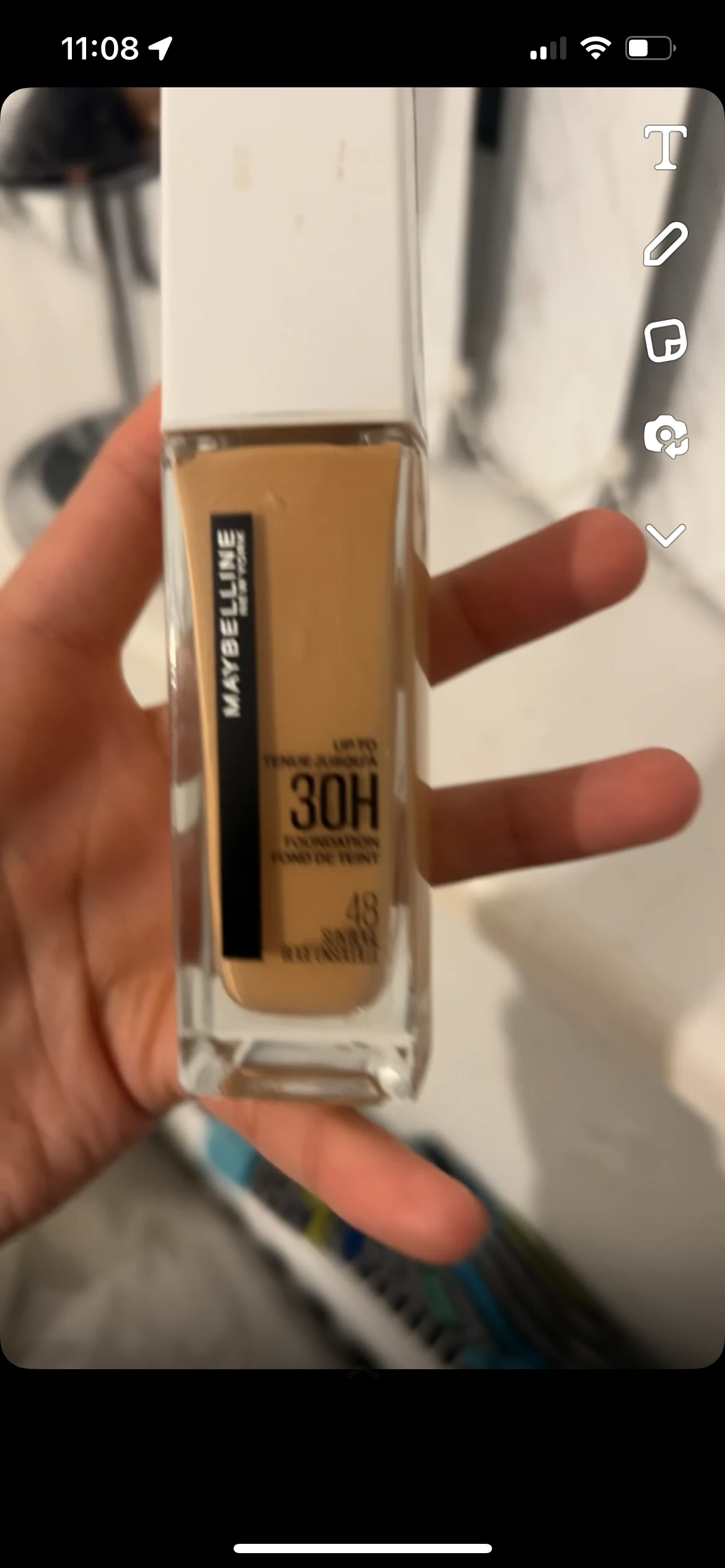 Maybelline SuperStay 24H Foundation - 020 Cameo - review image