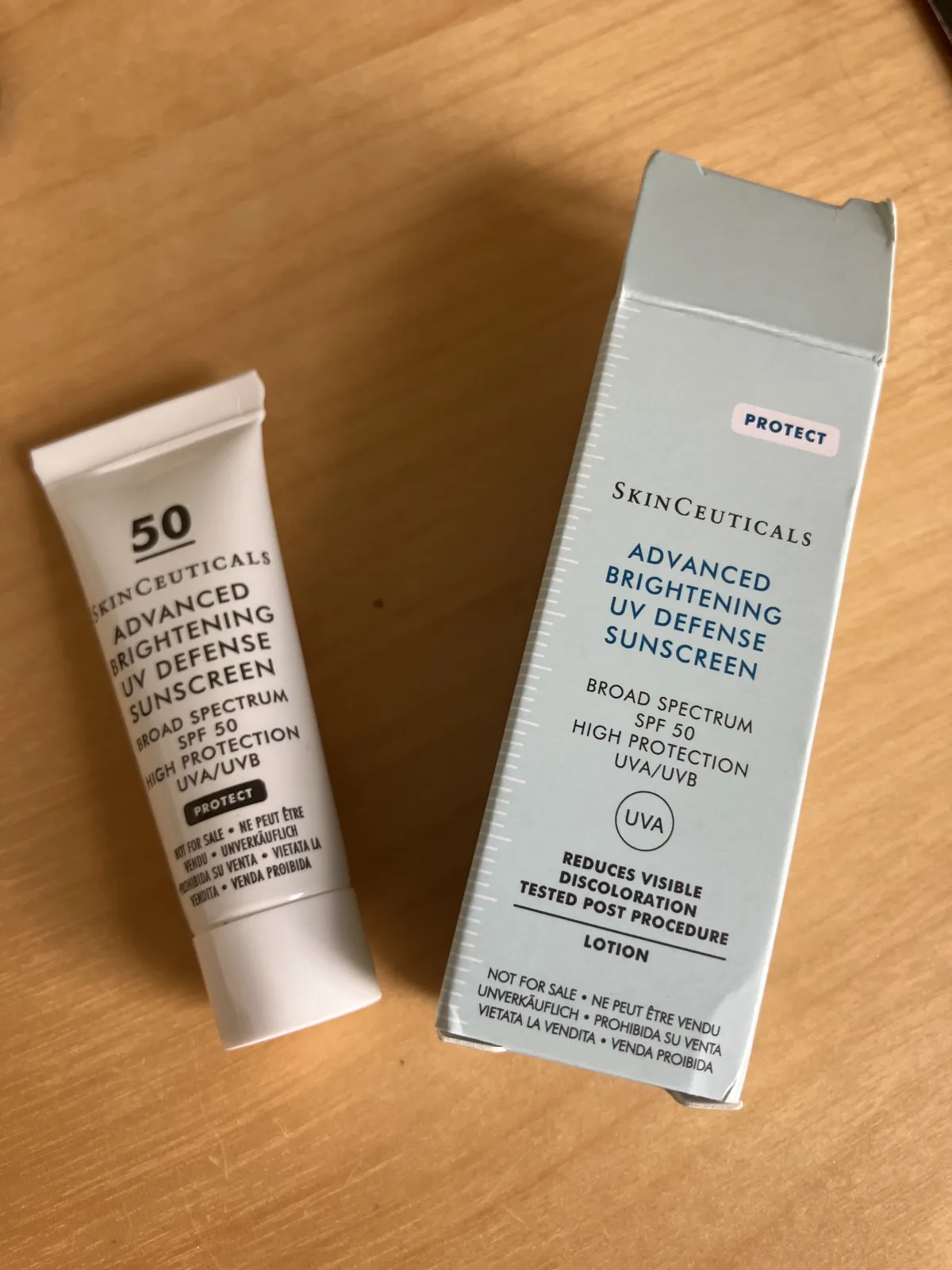 Advanced Brightening UV Defense SPF50 - review image