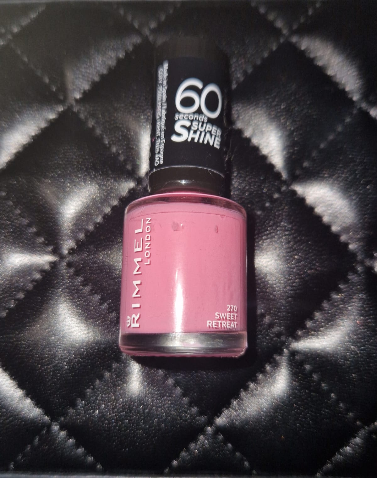 Rimmel 60 Seconds Super Shine Nagellak - 235 Preppy In Pink - review image