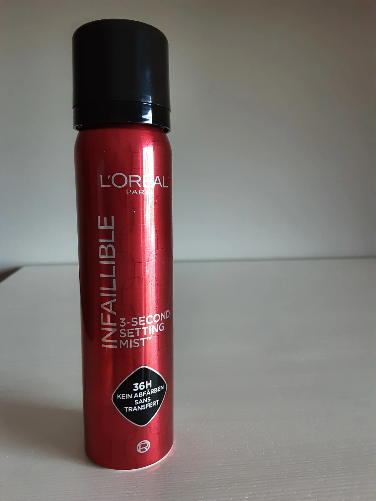 L'Oreal Paris Infallible 3-Second Setting Spray 187ml - review image