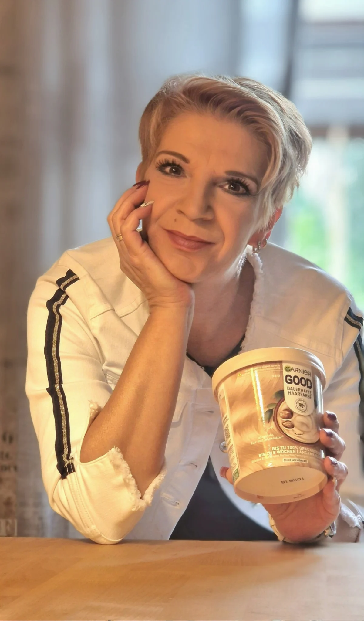Garnier GOOD Permanent Hair Dye  9.1 Vanilla Blonde - review image