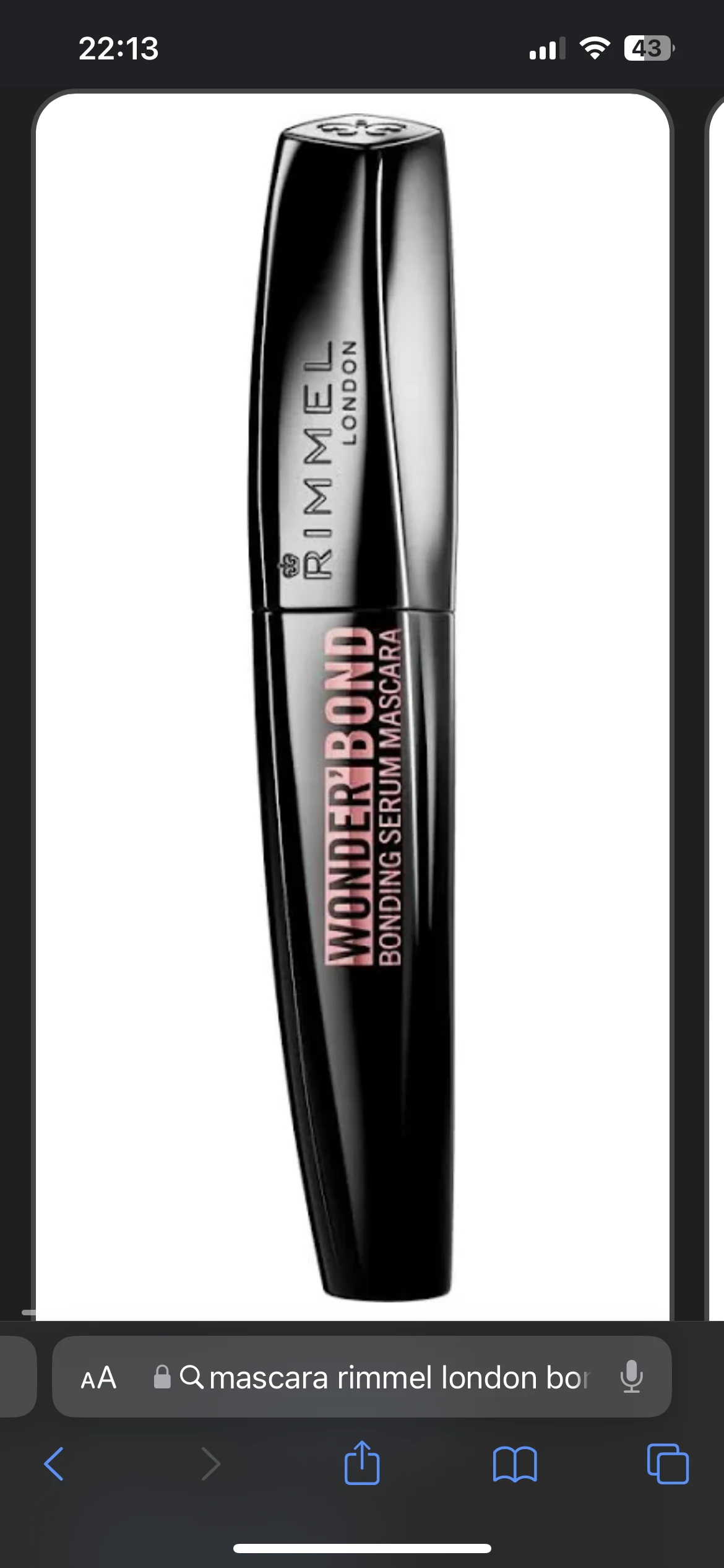 Wonder Bond Bonding Serum Mascara - review image