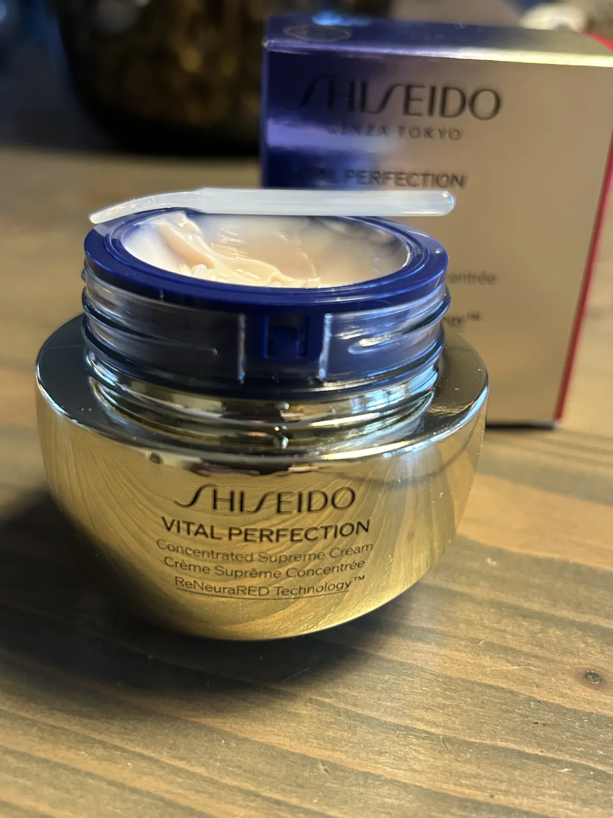 Shiseido Vital Perfection Supreme Cream 50ml - before review image