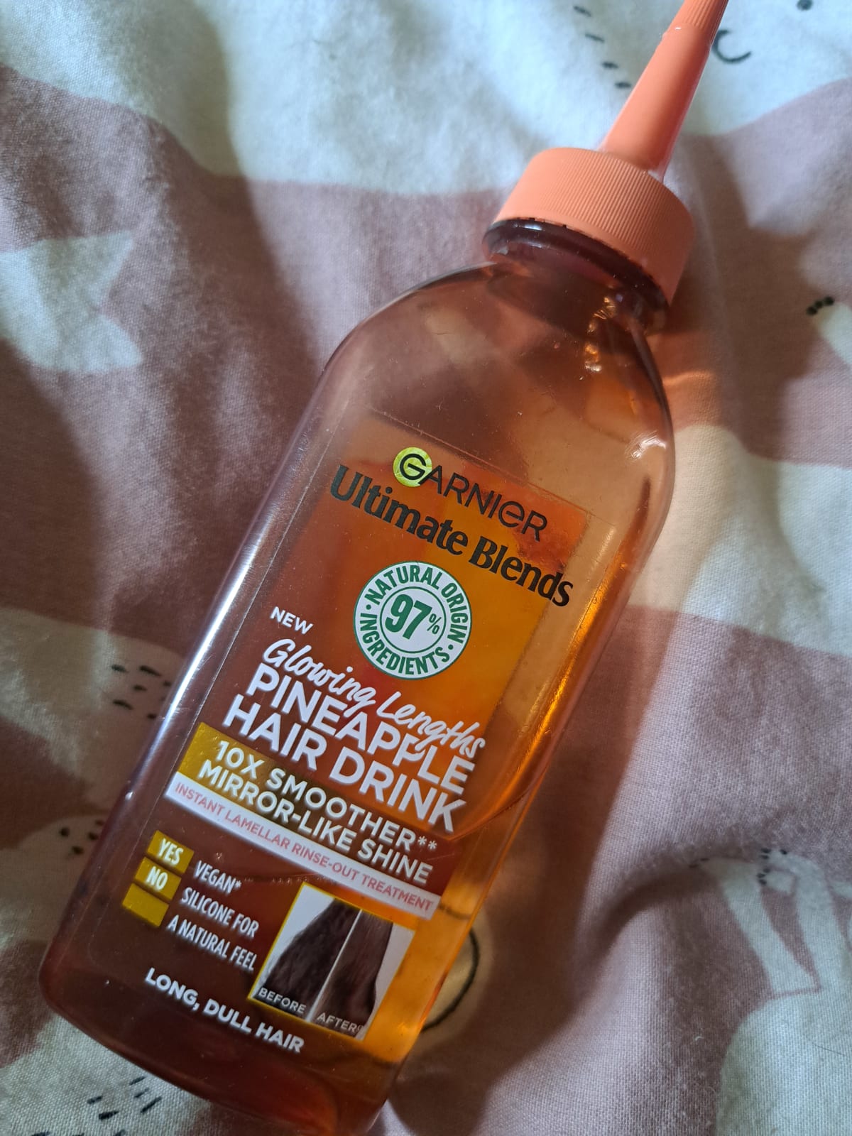 Anti-Breuk Conditioner Garnier Fructis Hair Drink ananas Vloeistof (200 ml) - review image