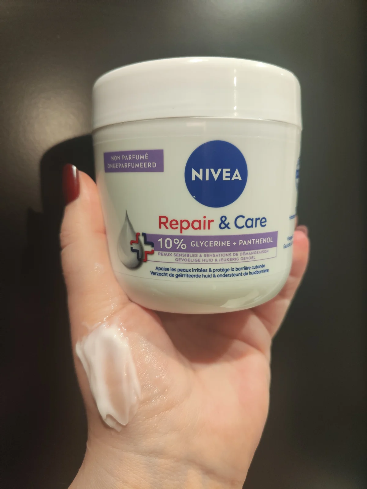 Nivea Repair & Care Crème Ongeparfumeerd 400ml - review image