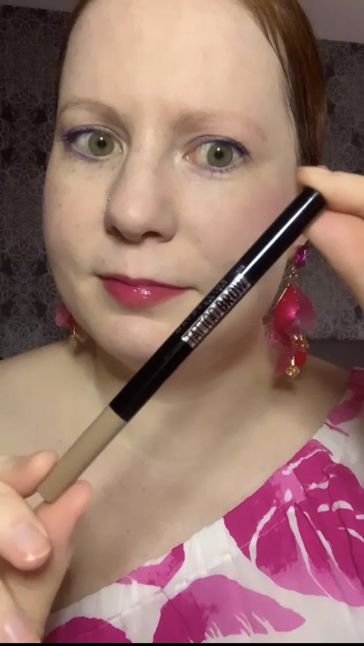 Maybelline TattooBrow 1D Wenkbrauwpen - 110 Soft - before review image