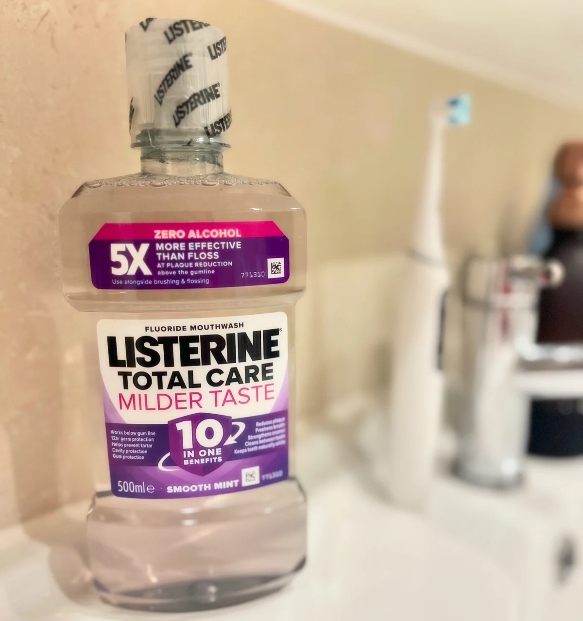 Listerine - Mouthwash complete care without alcohol Total Care Zero - 500ml - review image