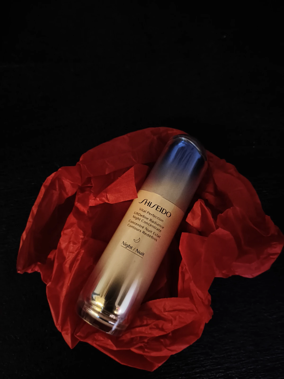 LiftDefine Radiance Night Concentrate - before review image