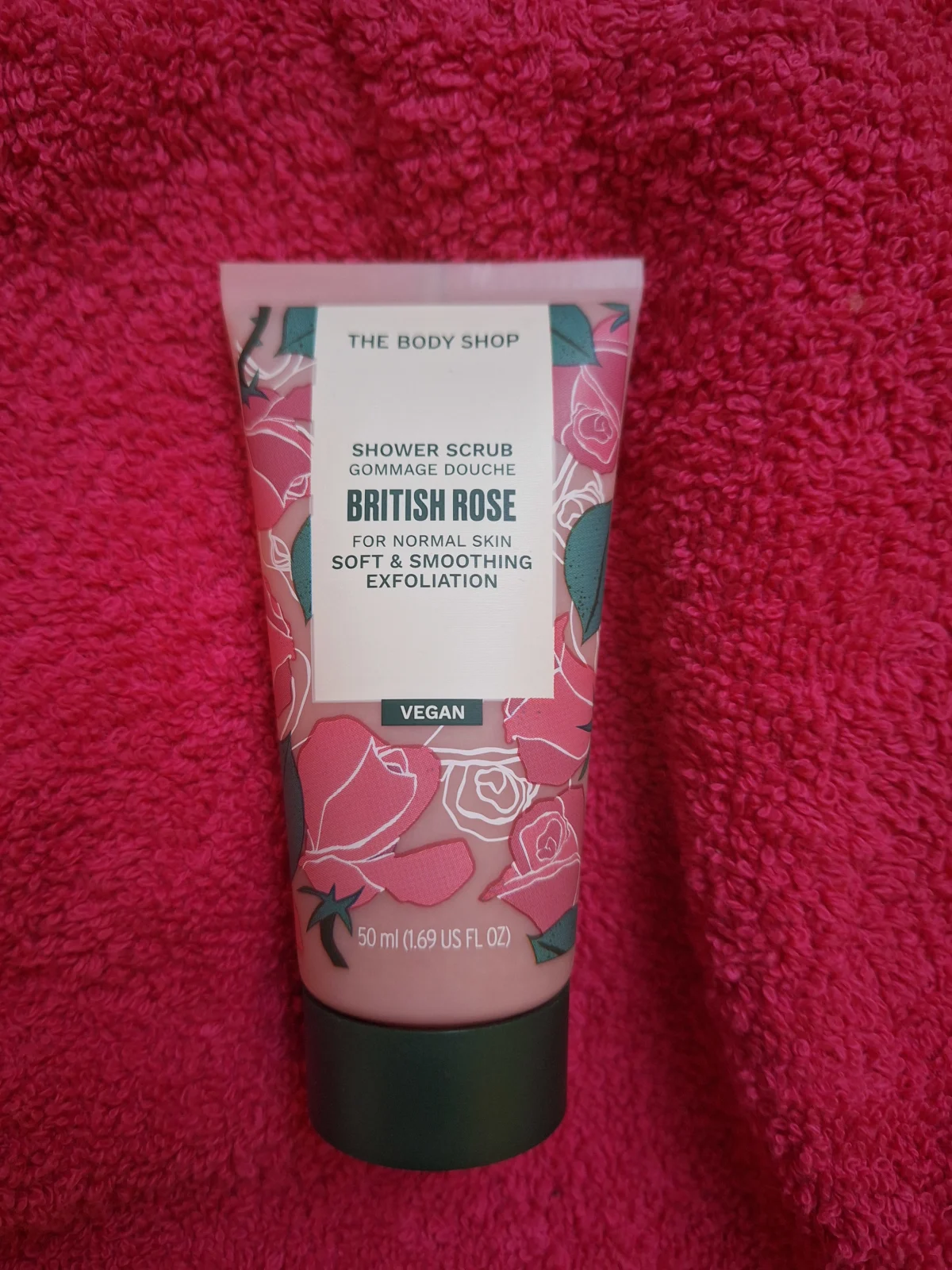 British Rose Shower Scrub - review image