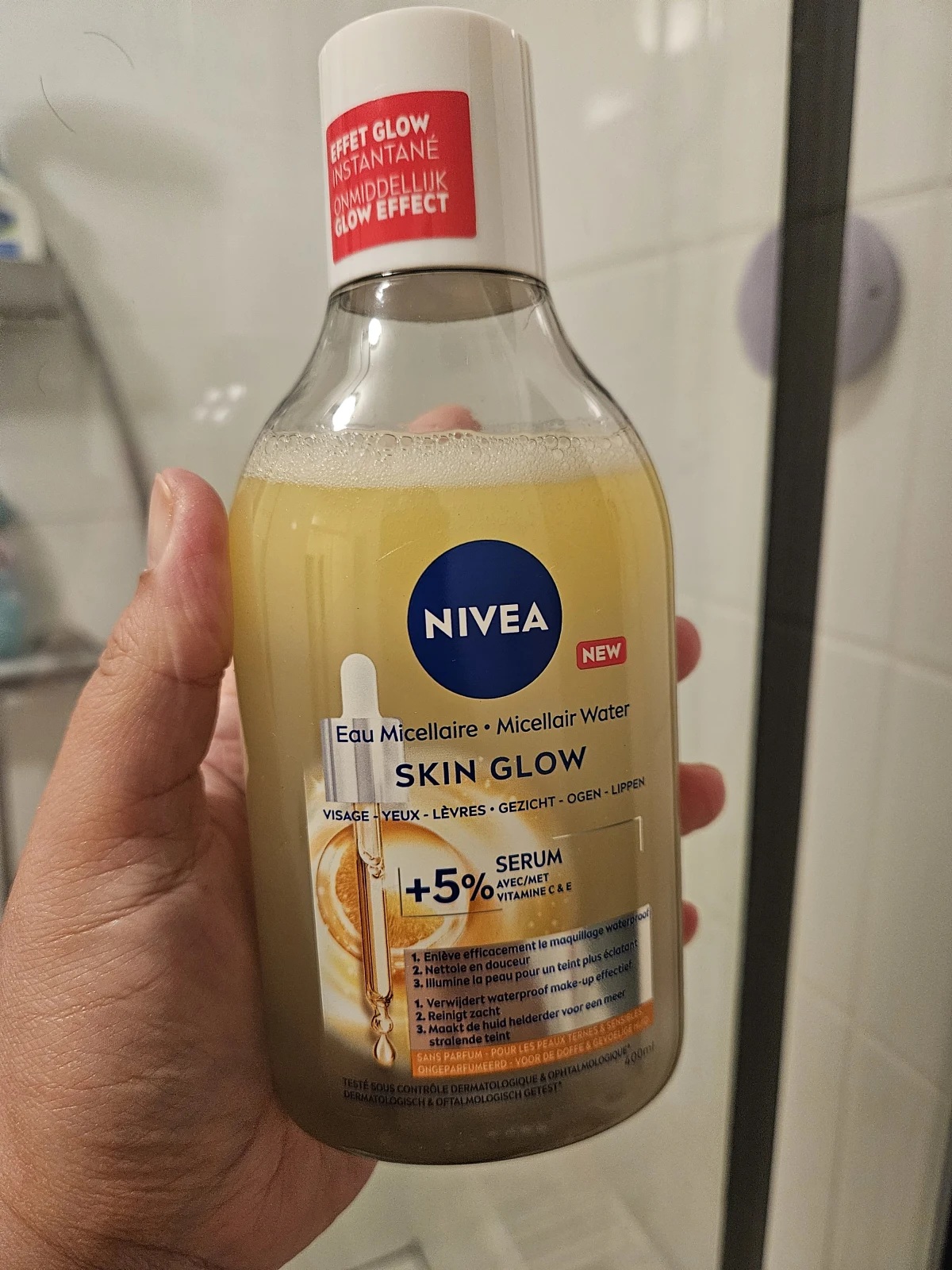 Serum-infused Micellair water SKIN GLOW 400ML - review image