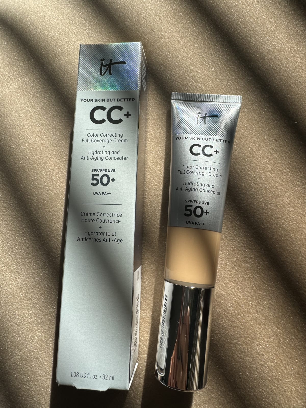 Hydraterende Crème met Kleur It Cosmetics Your Skin But Better neutral tan SPF 50+ (32 ml) - review image