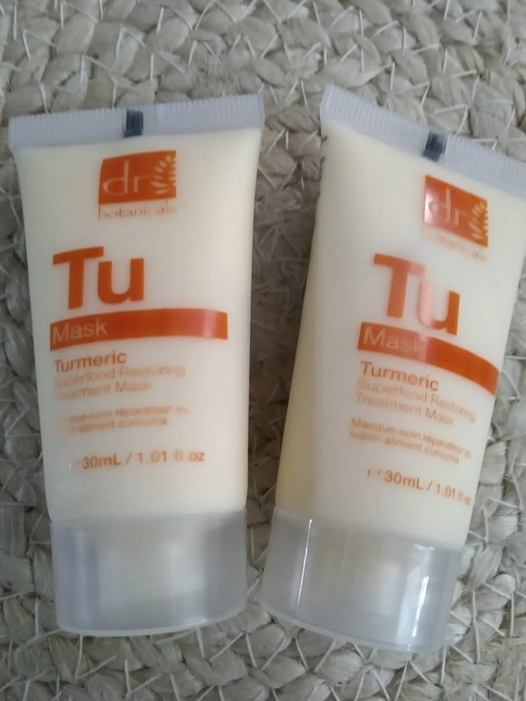 Dr Botanicals – Turmeric – Superfood Restoring Treatment Mask – 60 ml - review image