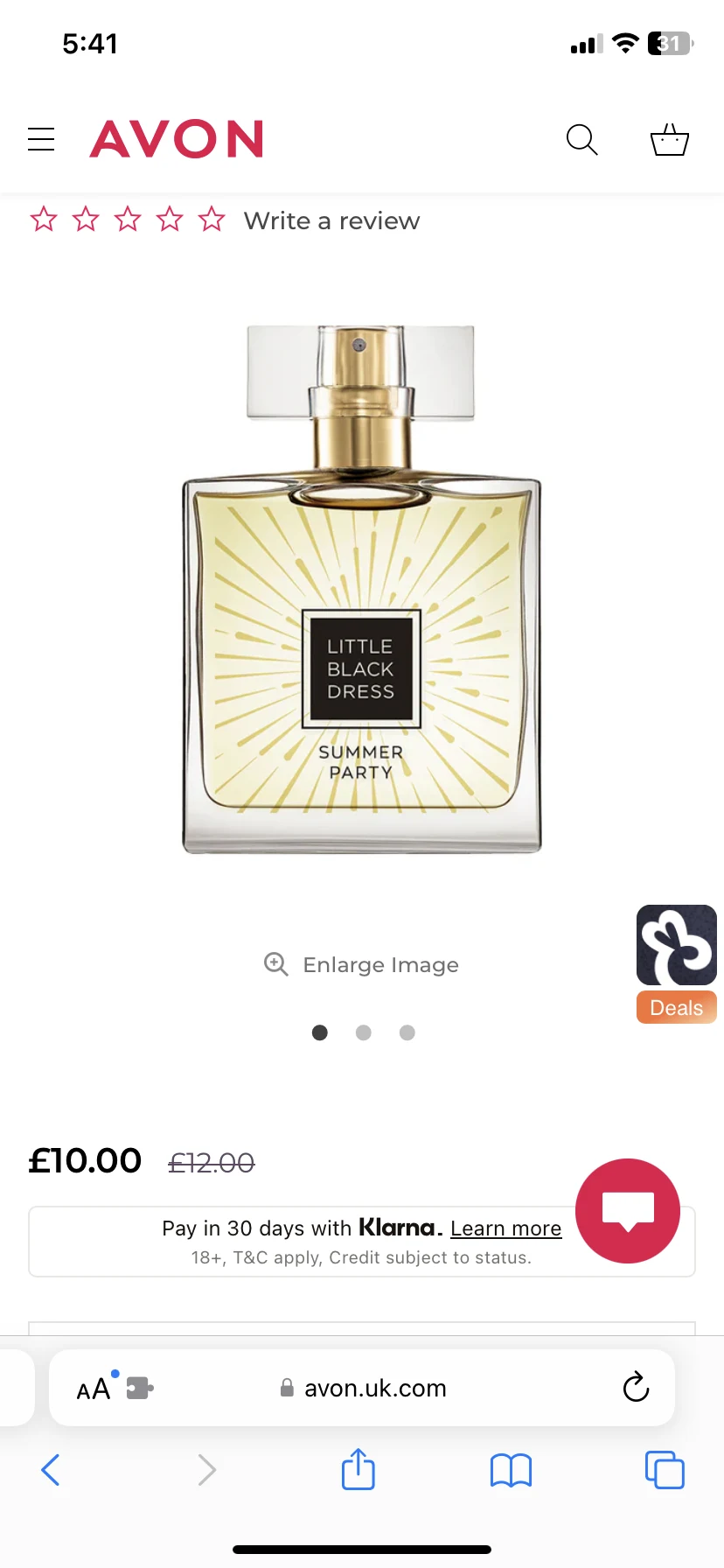 Little Black Dress Summer Party Eau de Parfum - review image