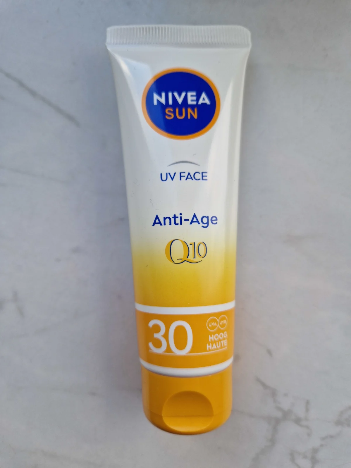 Sun UV Face Anti-Age Q10 anti-rimpel zonnebrandcrème SPF50 50ml - review image