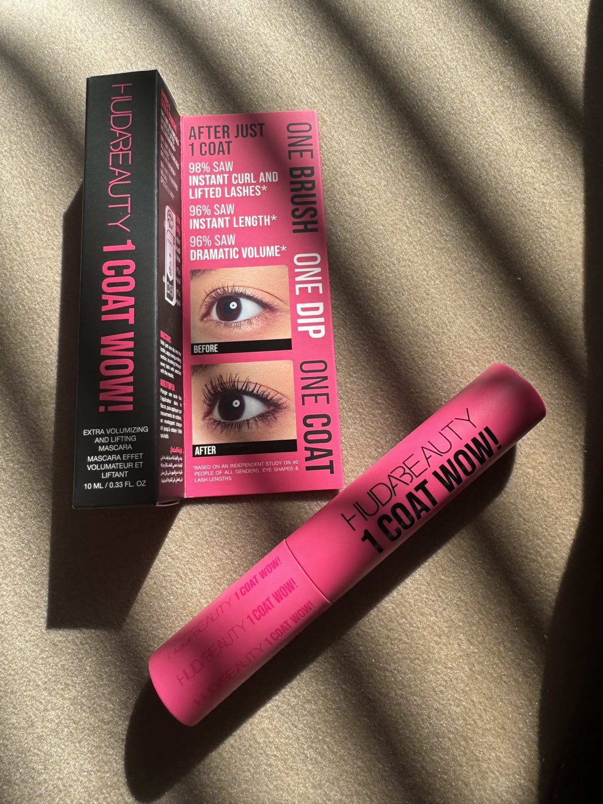 1 Coat Wow! Extra volumizing and lifting mascara - review image