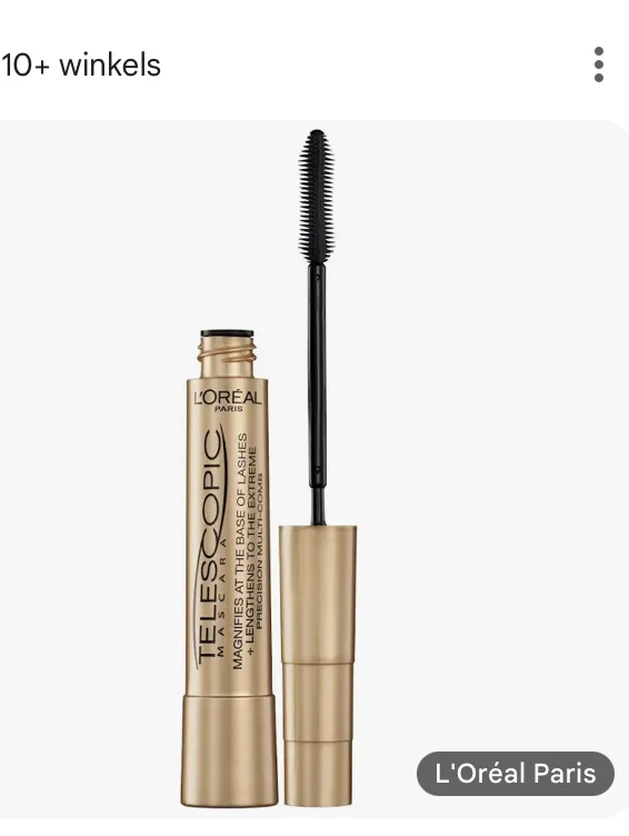 L'Oreal Paris Telescopic Mascara zwart - 2 stuk - review image