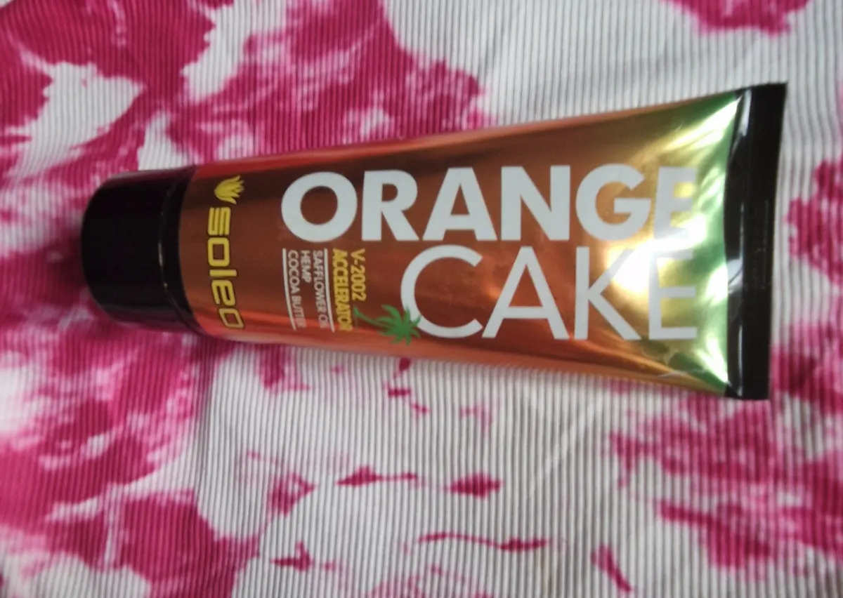 Soleo - Orange Cake - Zonnebankcreme - review image