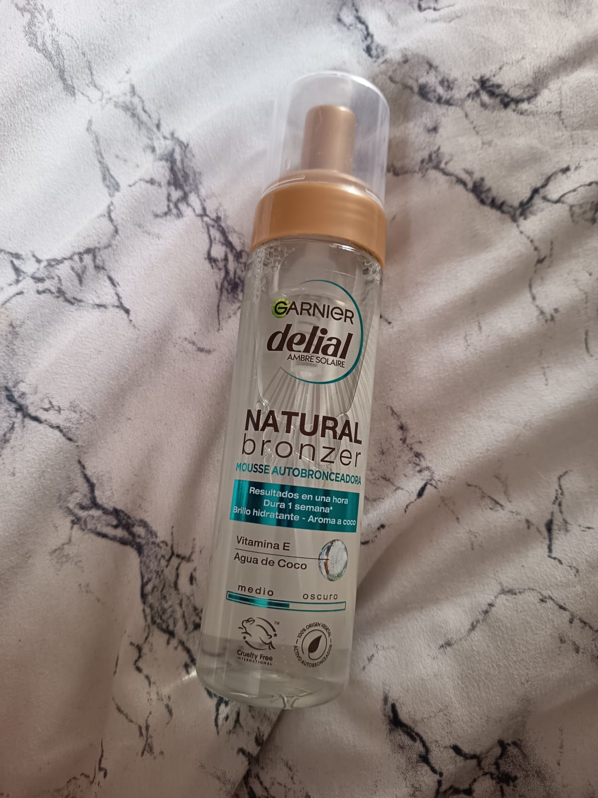 Garnier Ambre Solaire Self Tan Zelfbruiner Mousse - 200ml - review image