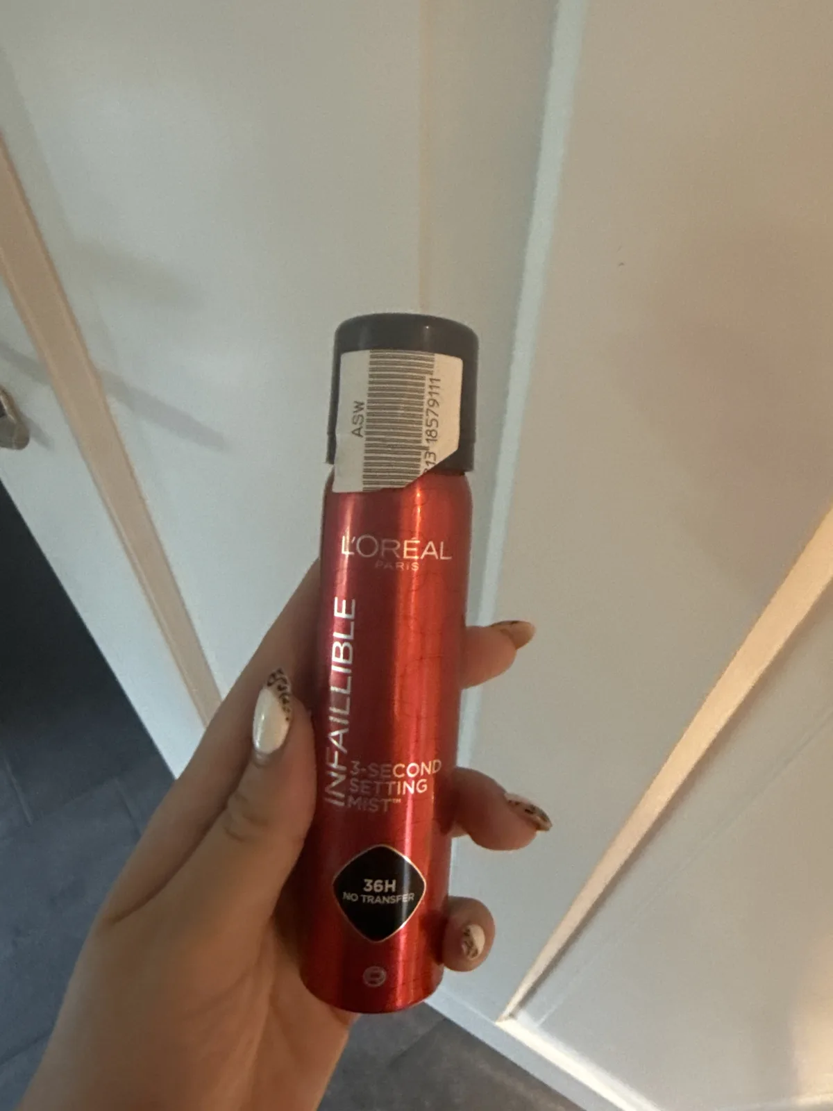 L'Oreal Paris Infallible 3-Second Setting Spray 75ml - review image