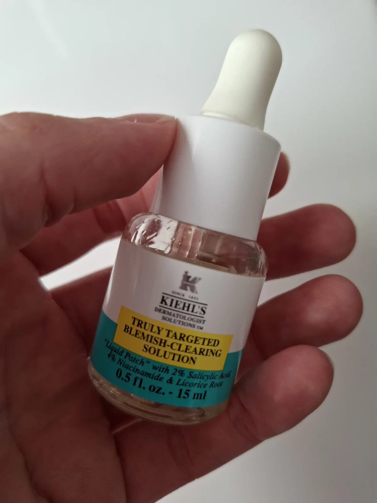 Kiehl’s Truly Targeted Blemish-Clearing Solution - before review image