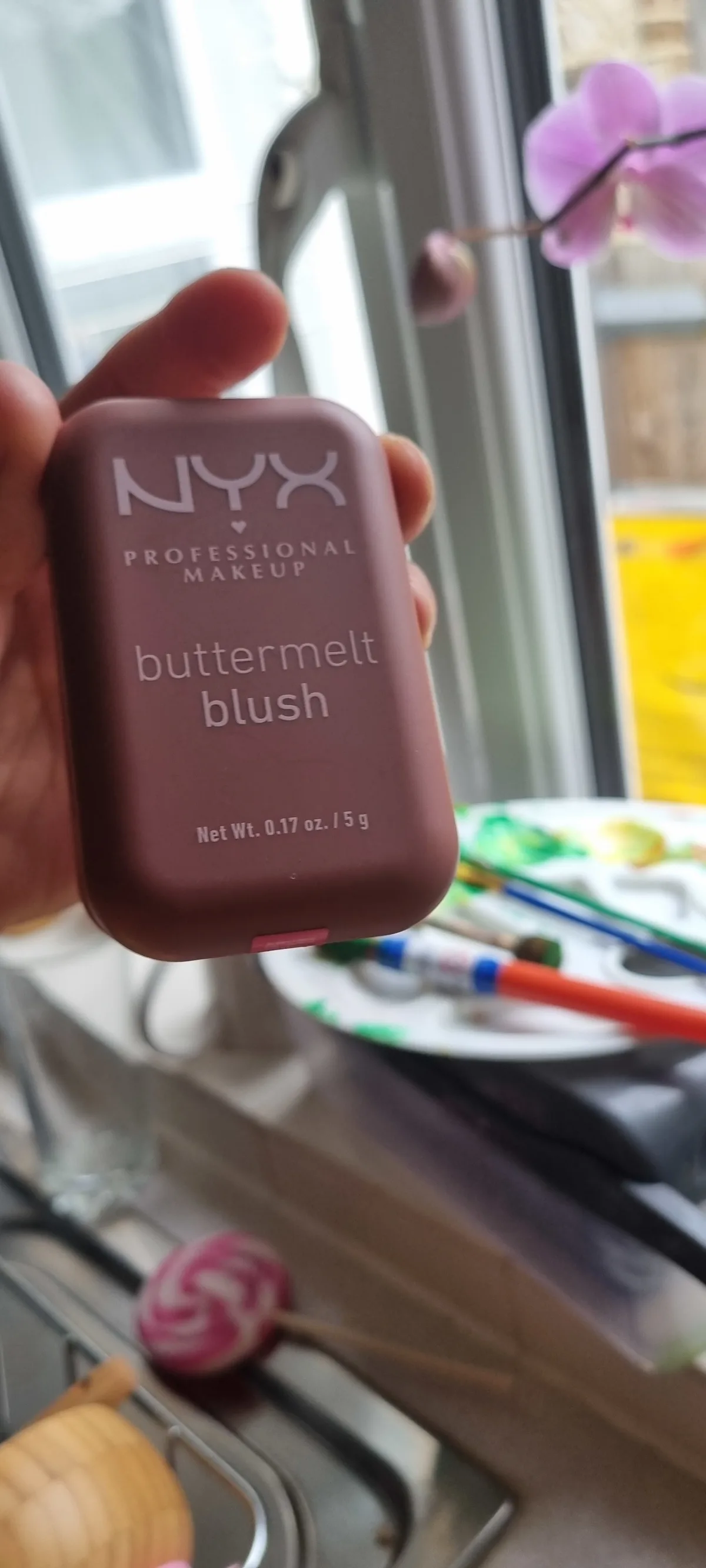 NYX Professional Makeup Buttermelt Powder Blush up to 12H Wear, Fade and Transfer Resistant (Various Shades) - Butta Than Before - review image