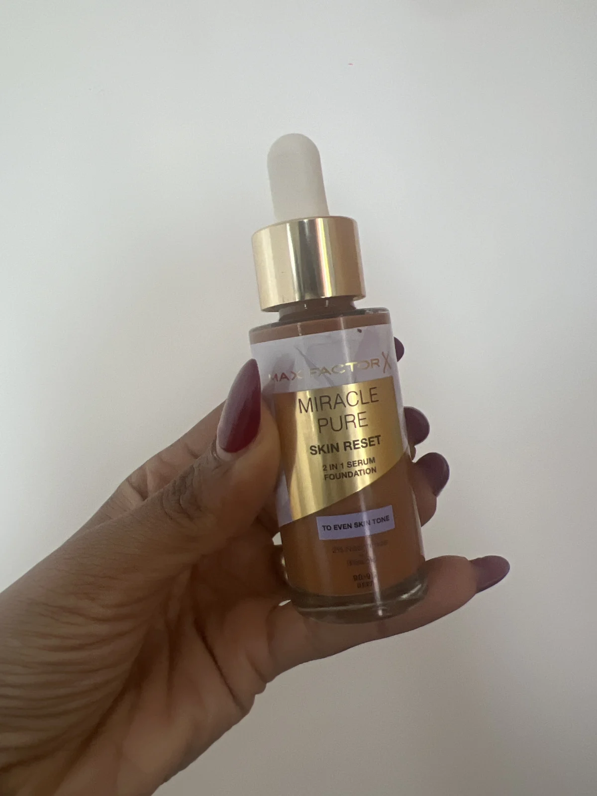 Miracle Pure Serum Foundation - review image