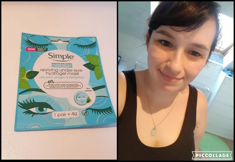 Reviving under-eye hydrogel mask - review image