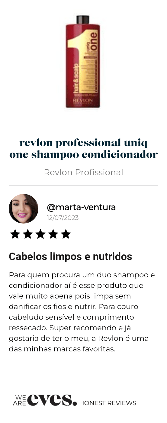 Revlon Professional Uniq One Conditioning Shampoo - review image