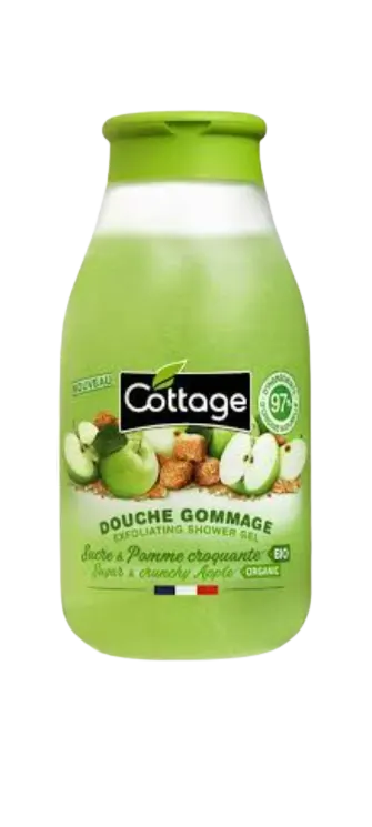 Cottage Douchegel & Scrub Sugar & Crunchy Apple 250ml - review image