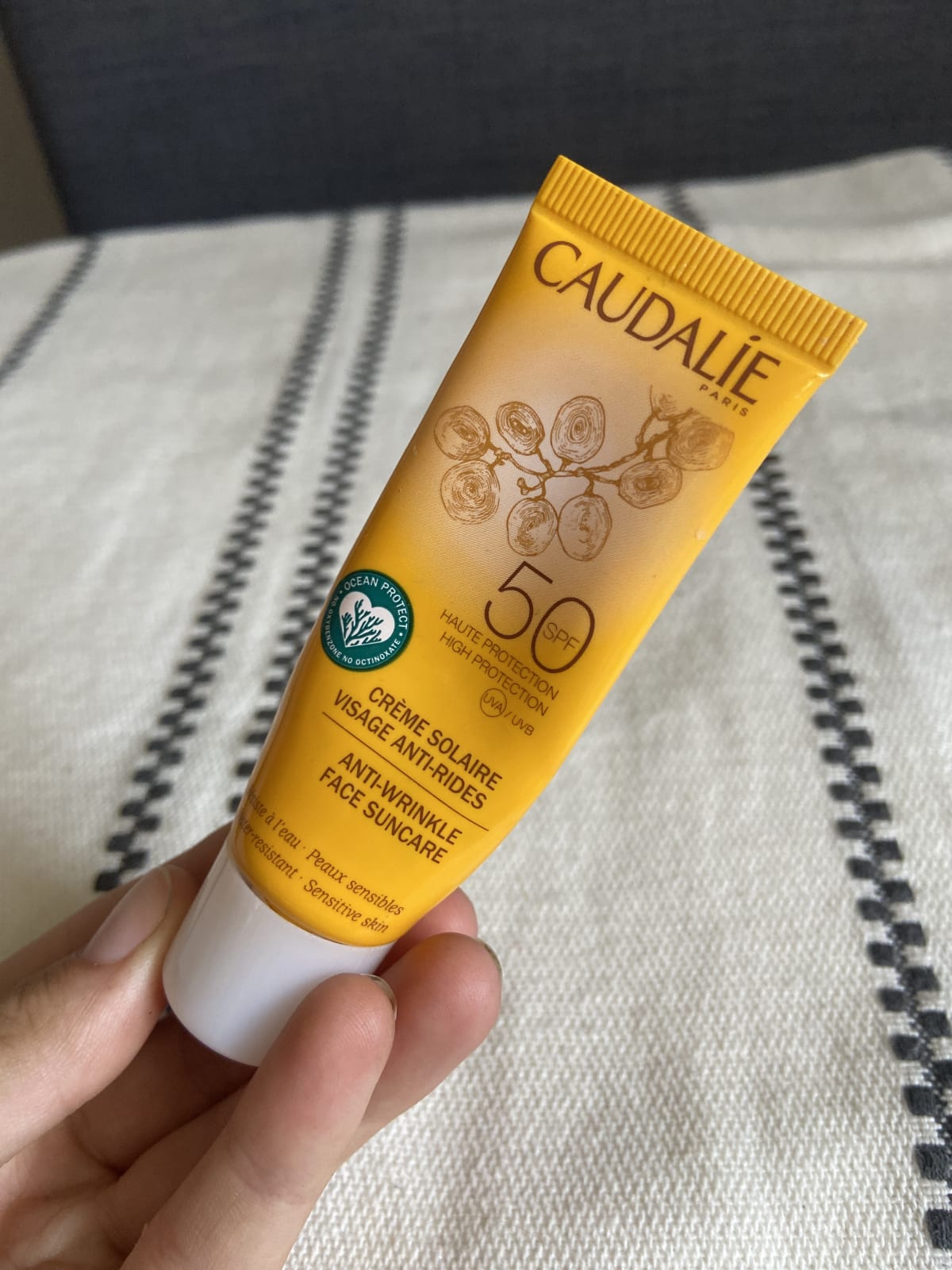 Crème Solaire Visage Anti Rides SPF50 - zonnebrand gezicht - review image