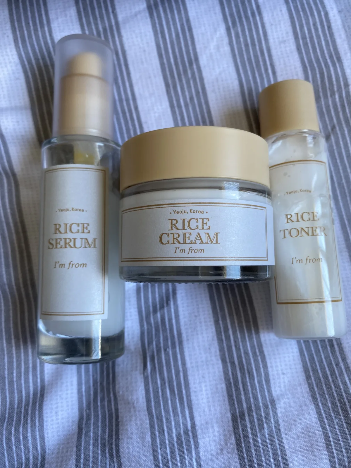 I'M FROM Rice Toner, Serum, Cream & Mask SET - Korean Skincare - review image